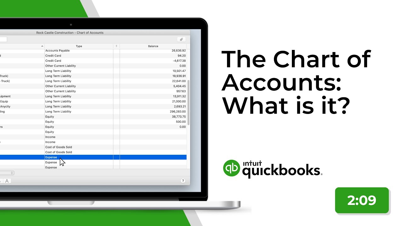 quickbooks for mac account not in account list
